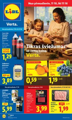 LIDL leidinys galioja nuo 10.11.2025