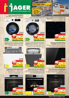 Jager katalog akcije – veljaven od 27.11.2025 | Stran: 3 | Izdelki: Pralni stroj, Pecica, Vgradni pomivalni stroj, Vgradna pečica