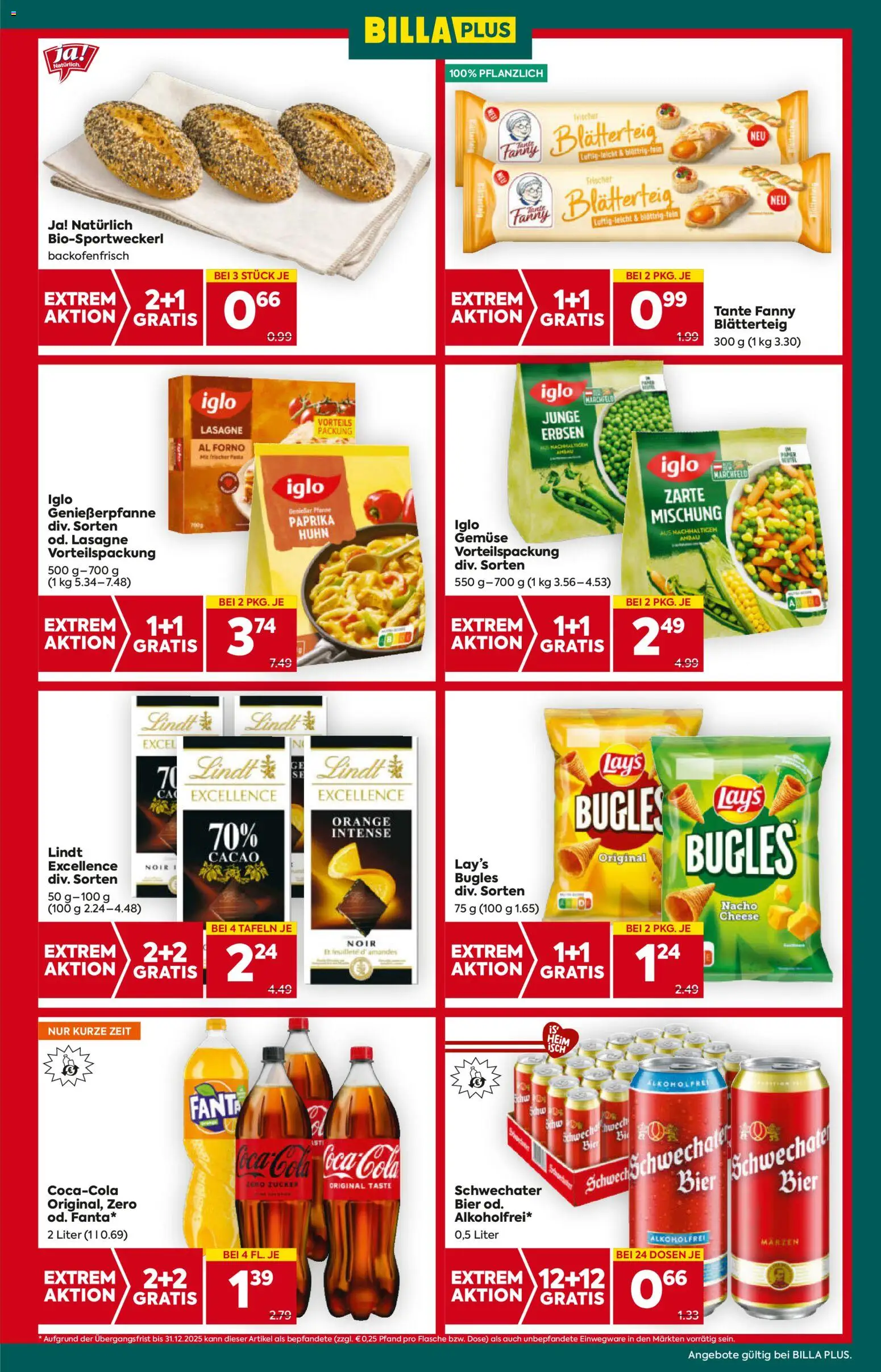 Billa Plus Flugblatt - Oberösterreich gültig ab 30.10.2025 | Seite: 5 | Produkte: Pasta, Gemüse, Zucker, Erbsen