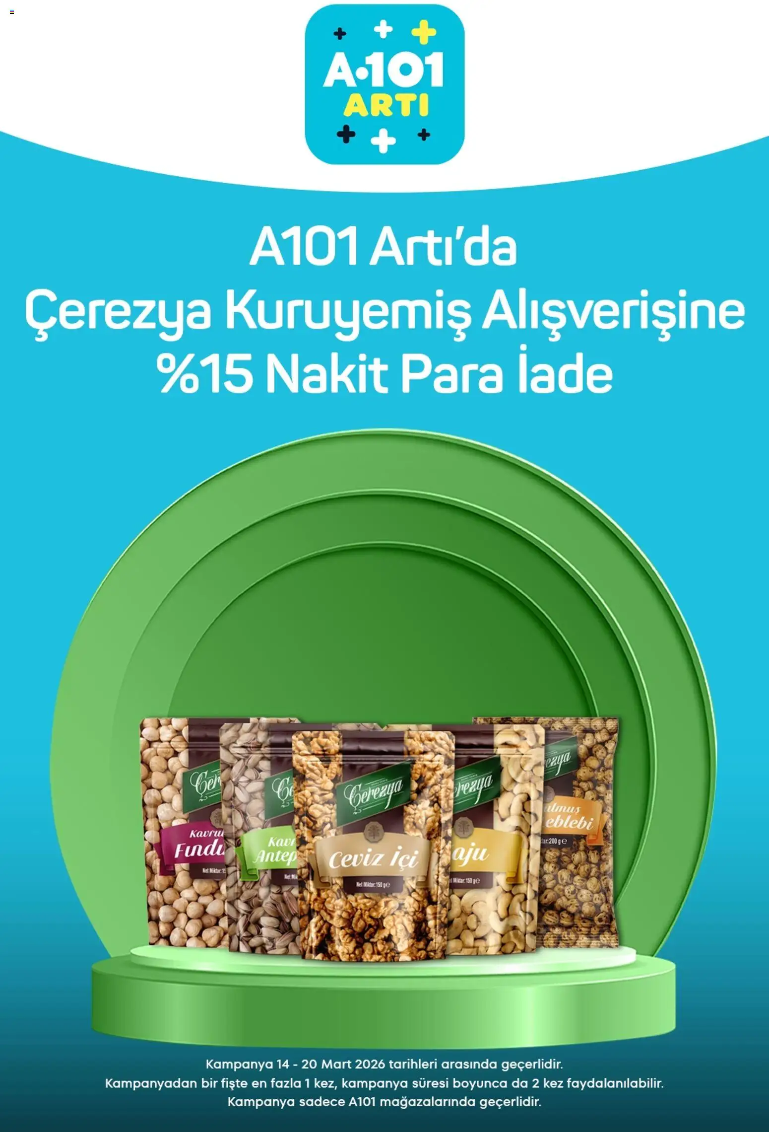 A101 - Arti - 14.03.2026 tarihinden itibaren geçerlidir | Sayfa: 3 | Ürünler: Ceviz