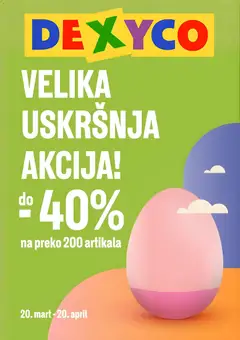 Dexy co katalog - pregled Dexy co kataloga - važi od 20.03.2026