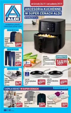 Pogląd oferty "Aldi Gazetka - Hity od Środy i od Soboty" - ważna od 26.11.2025