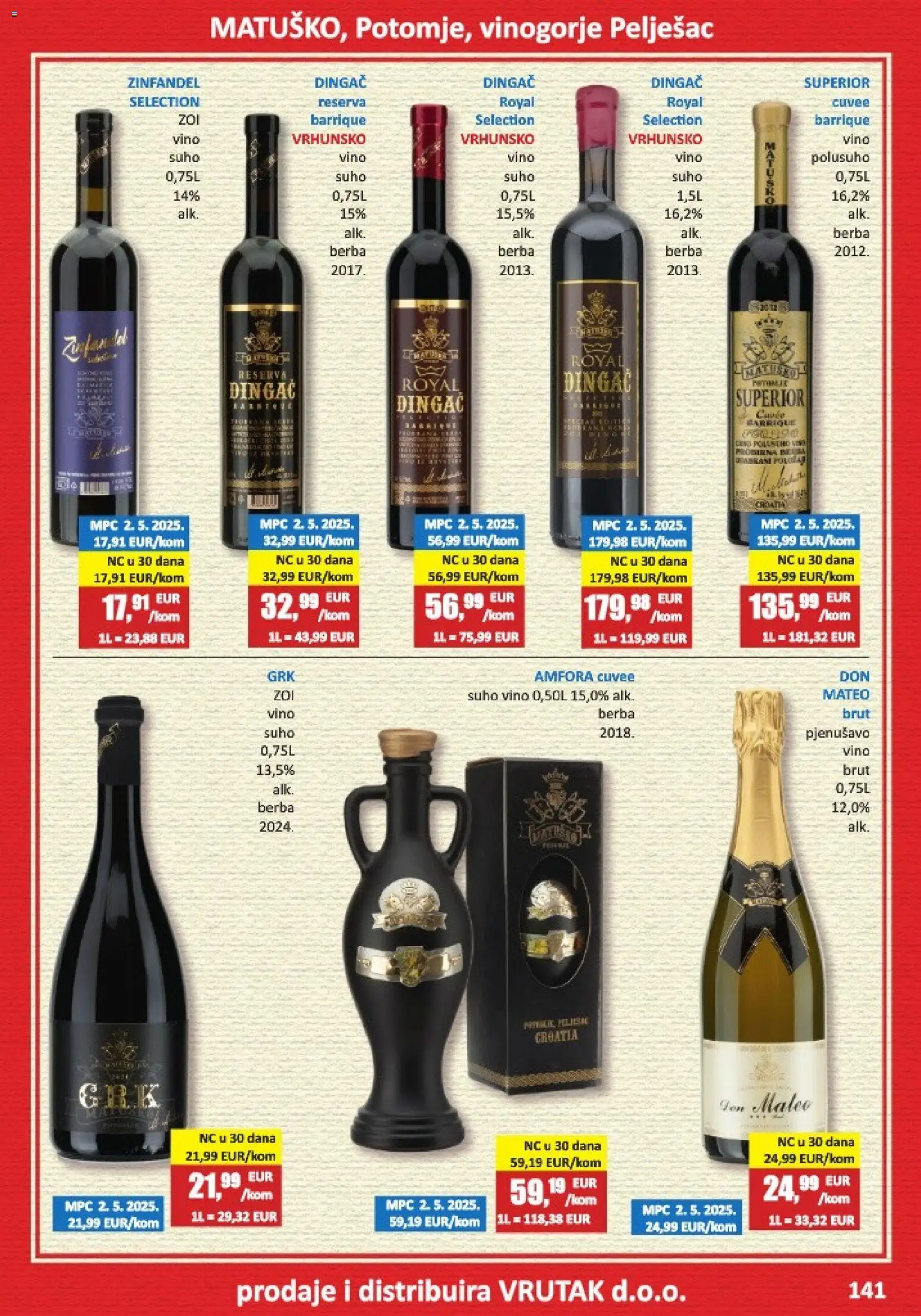 Vrutak katalog | vrijedi od 01.11.2025 | Stranica: 141 | Proizvodi: Vino
