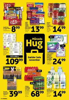 Løvbjerg - Tilbudsavis gyldig fra 21.11.2025 | Side: 24 | Produkter: Øl, Fanta, Faxe Kondi, Carpete