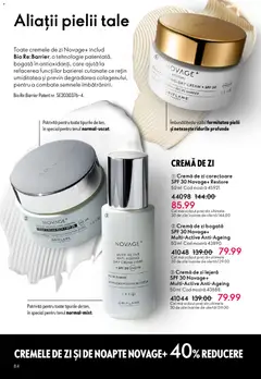 Ofertele Oriflame valabile de la 15.04.2026 | Pagină: 84 | Produse: Şerit ödül, Cremă de zi, Cremă
