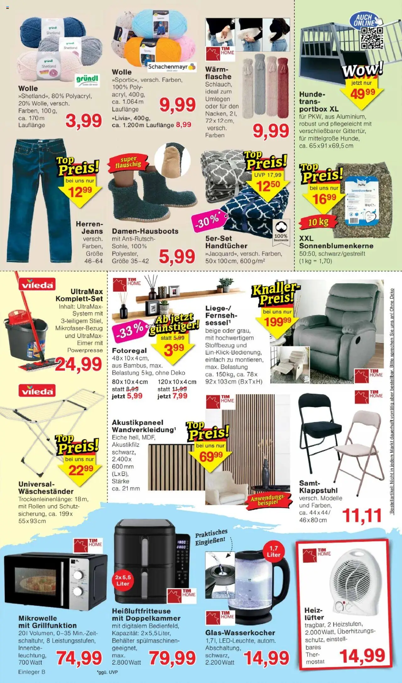 Jawoll Prospekt – gültig ab 06.10.2025 | Seite: 6 | Produkte: Mikrowelle, Heißluftfritteuse, Waschestander, Jeans