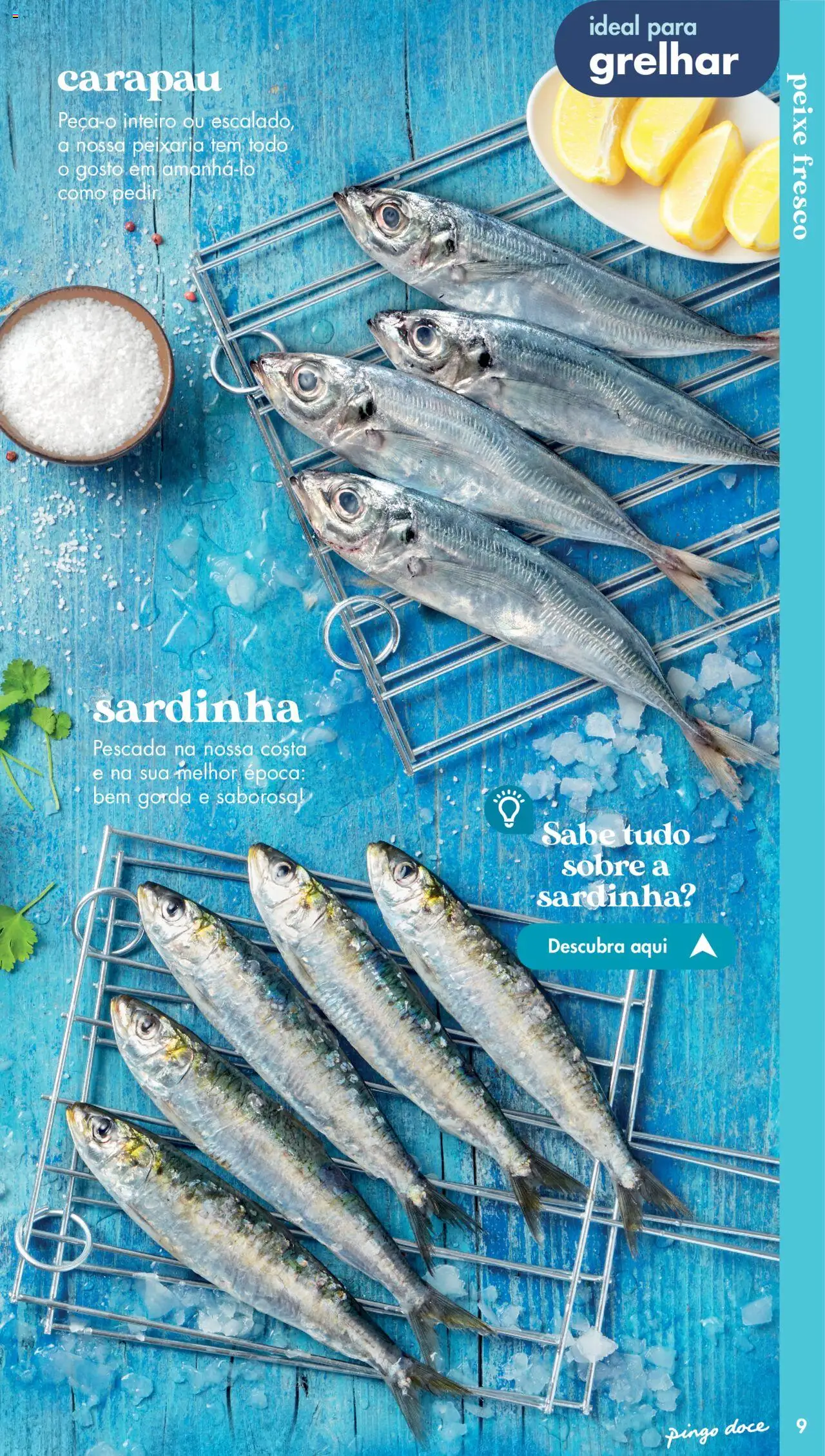 Pingo Doce - Catálogo Peixaria │ válido de 20.05.2025 | Página: 9 | Produtos: Pescada, Peixe