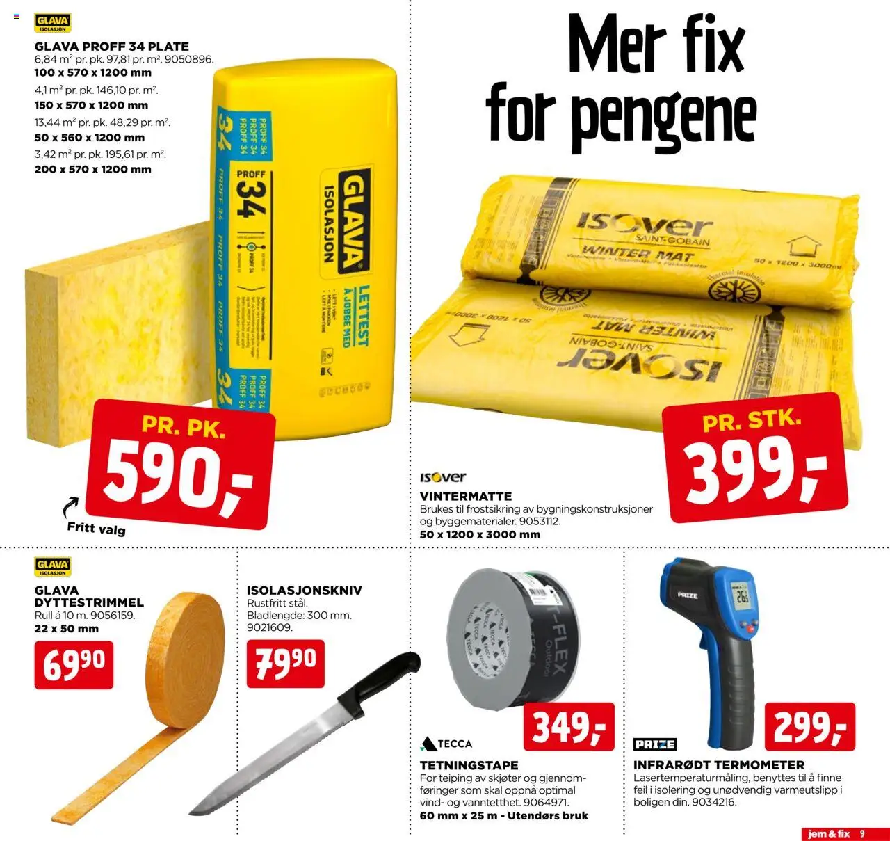  | Side: 9 | Produkter: Plate, Termometer