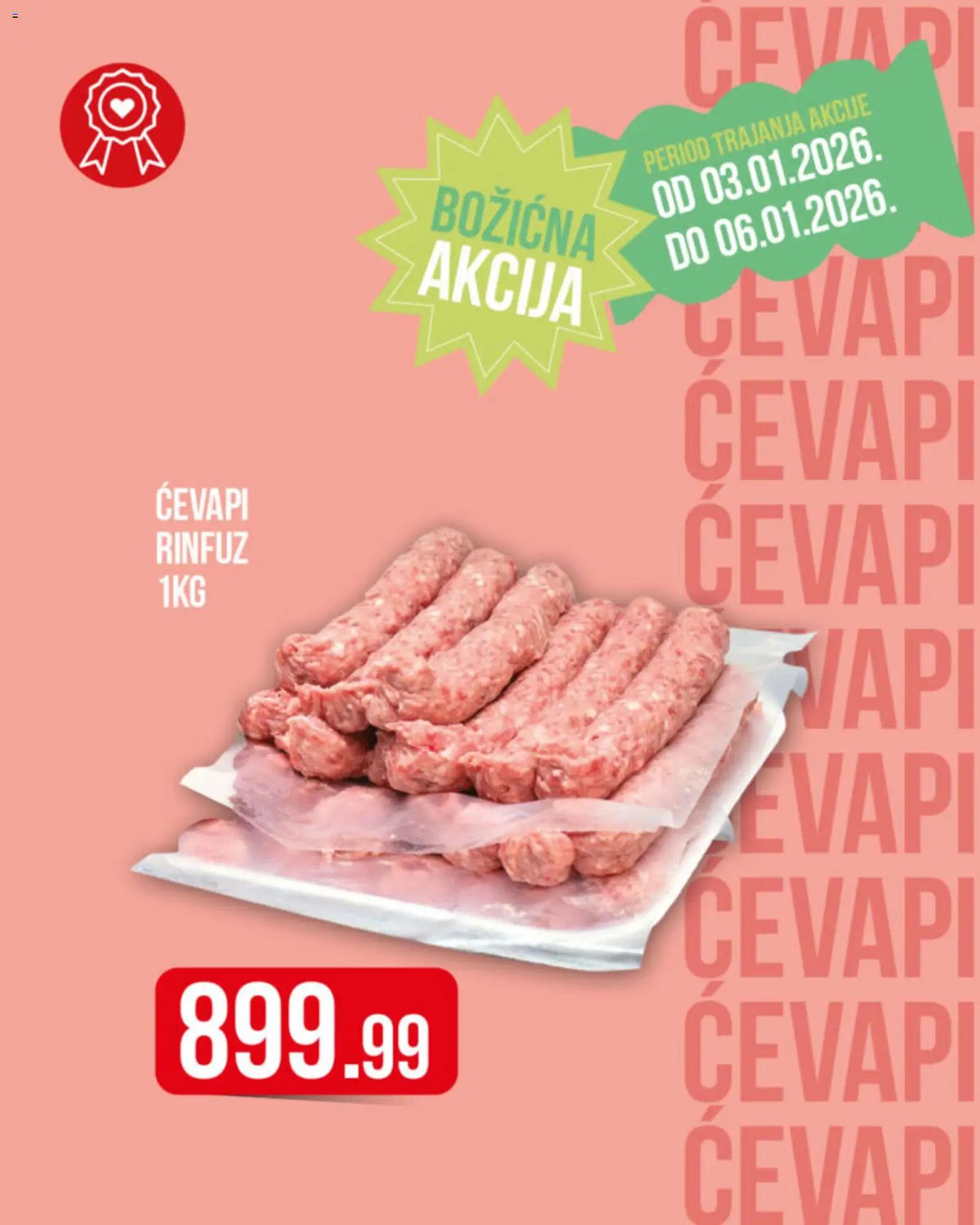 Metalac Proleter katalog - važi od 03.01.2026 | Strana: 2 | Proizvode: Ćevap
