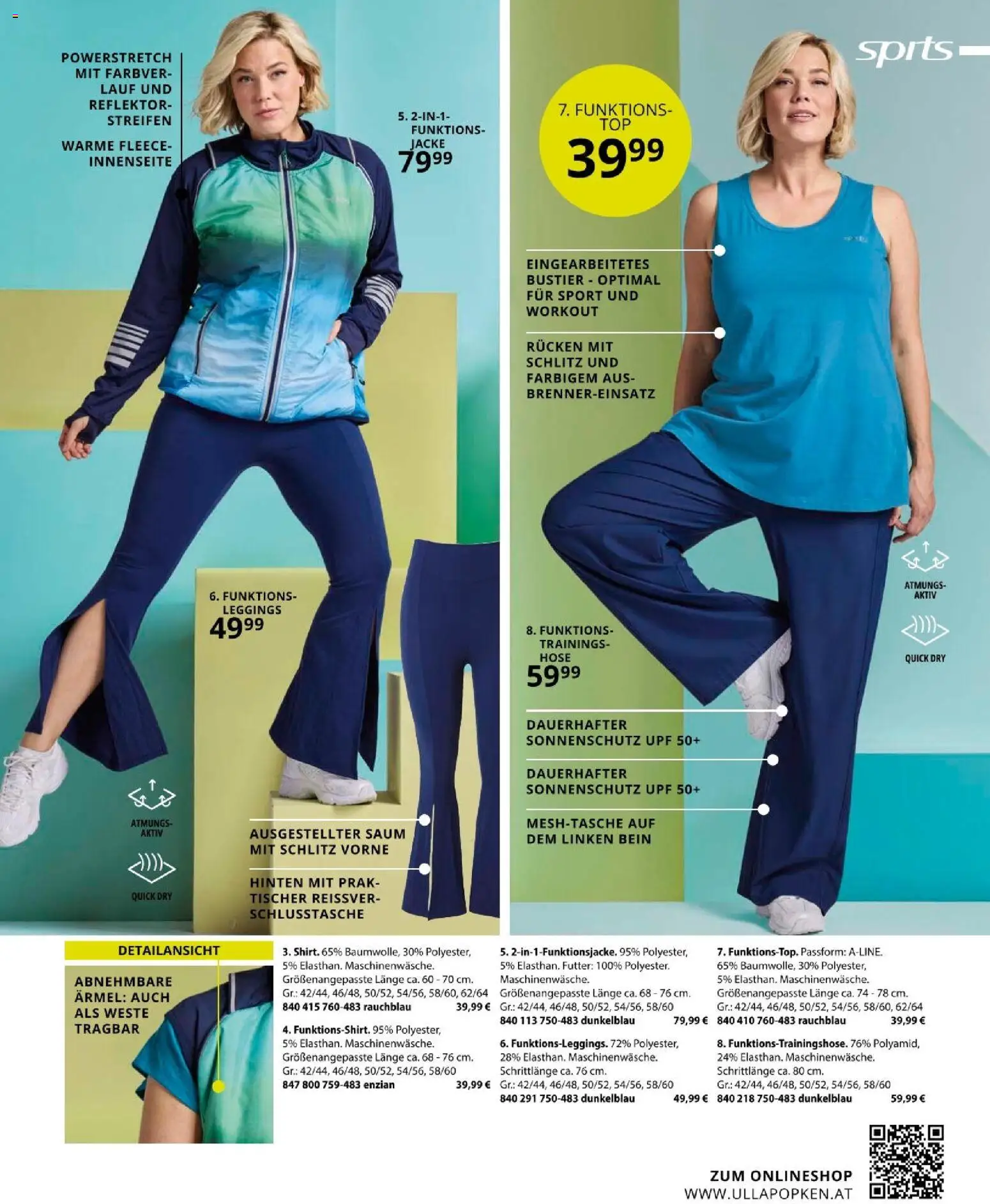 Ulla Popken akciós ujság - amely érvényes a következő dátumtól: 01.03.2026 | Oldal: 175 | Termékek: Reflektor, Leggings