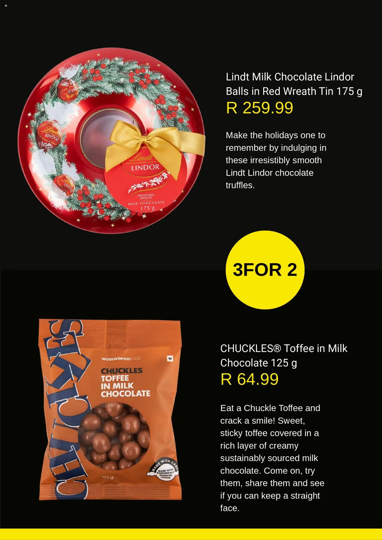 New Woolworths catalogue – valid from 17.11.2025 | Page: 17 | Products: Milk, Chocolate