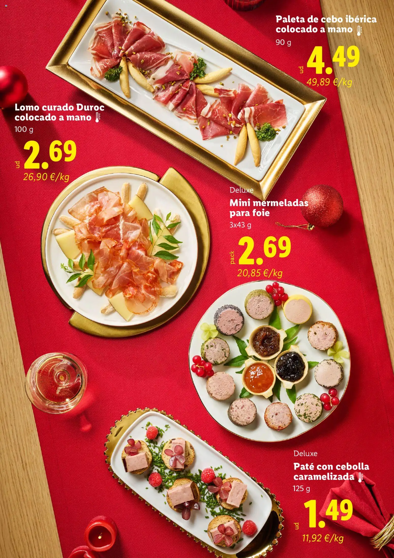 Lidl - Navidad Canarias │ válido desde el 20.11.2025 | Página: 3 | Productos: Paté, Παγωμένο τσάι