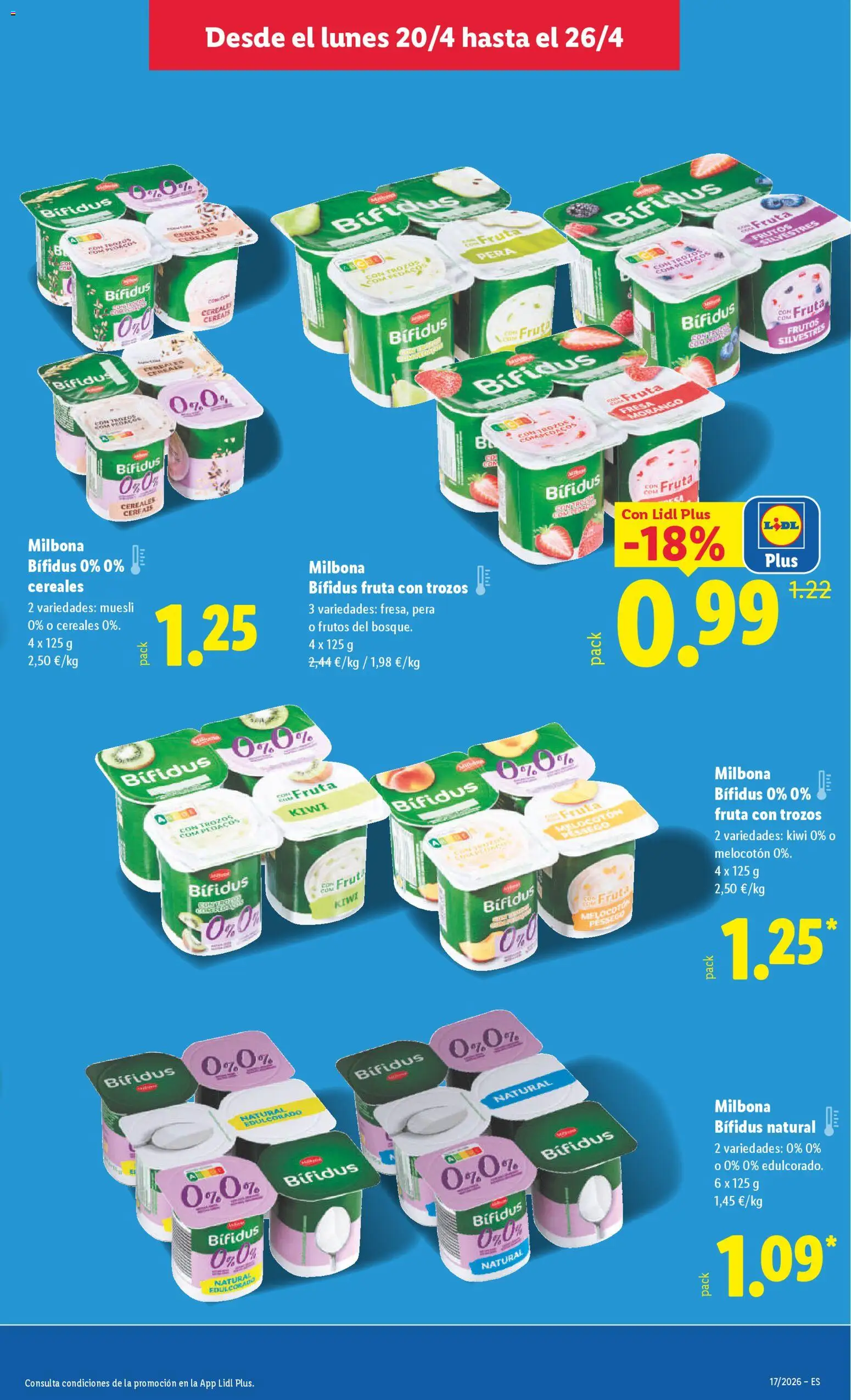 Lidl folleto │ válido desde el 20.04.2026 | Página: 15 | Productos: Cereales, Kiwi