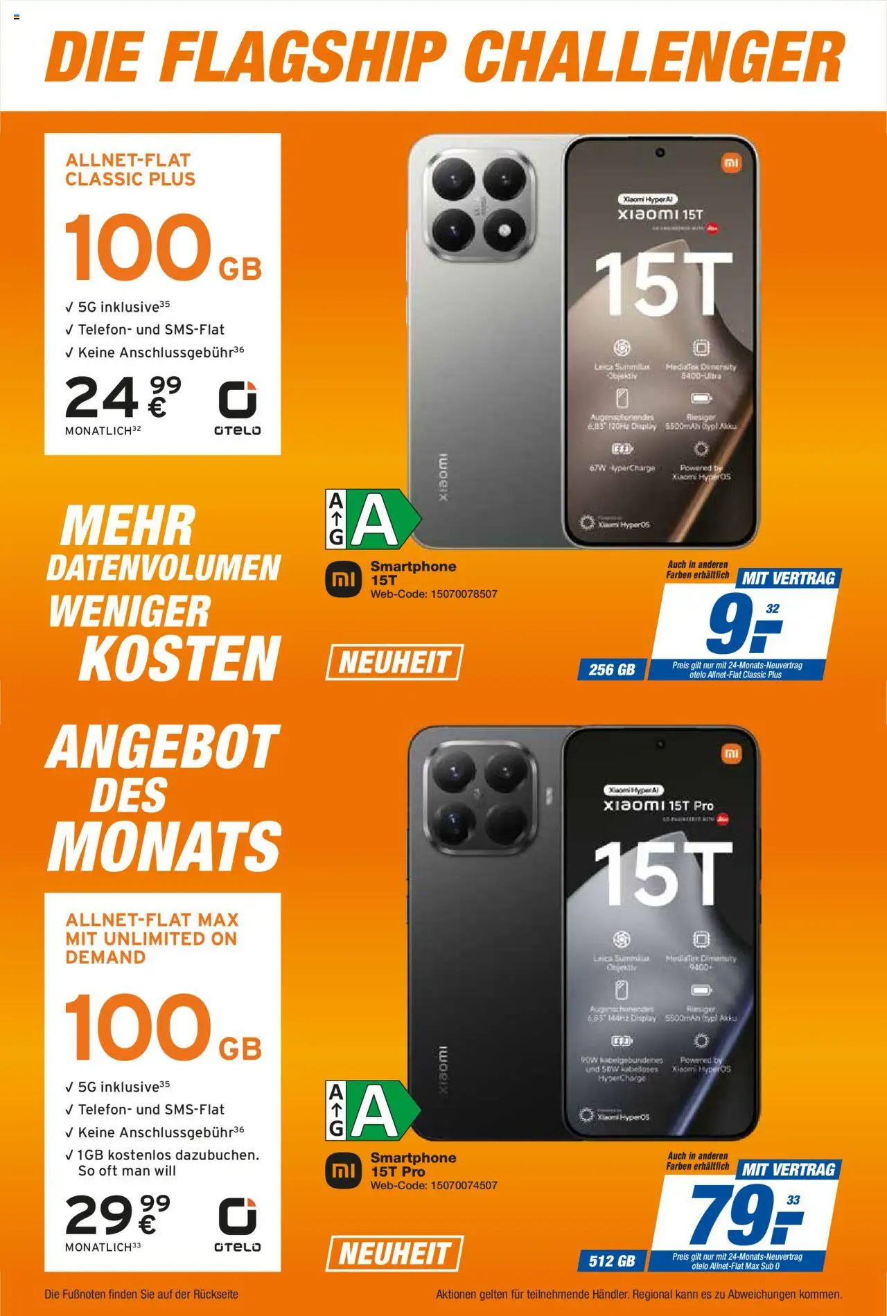 Expert Smarthphone Highlights im Oktober – gültig ab 01.10.2025 | Seite: 16 | Produkte: Xiaomi, Telefon, Smartphone, Objektiv