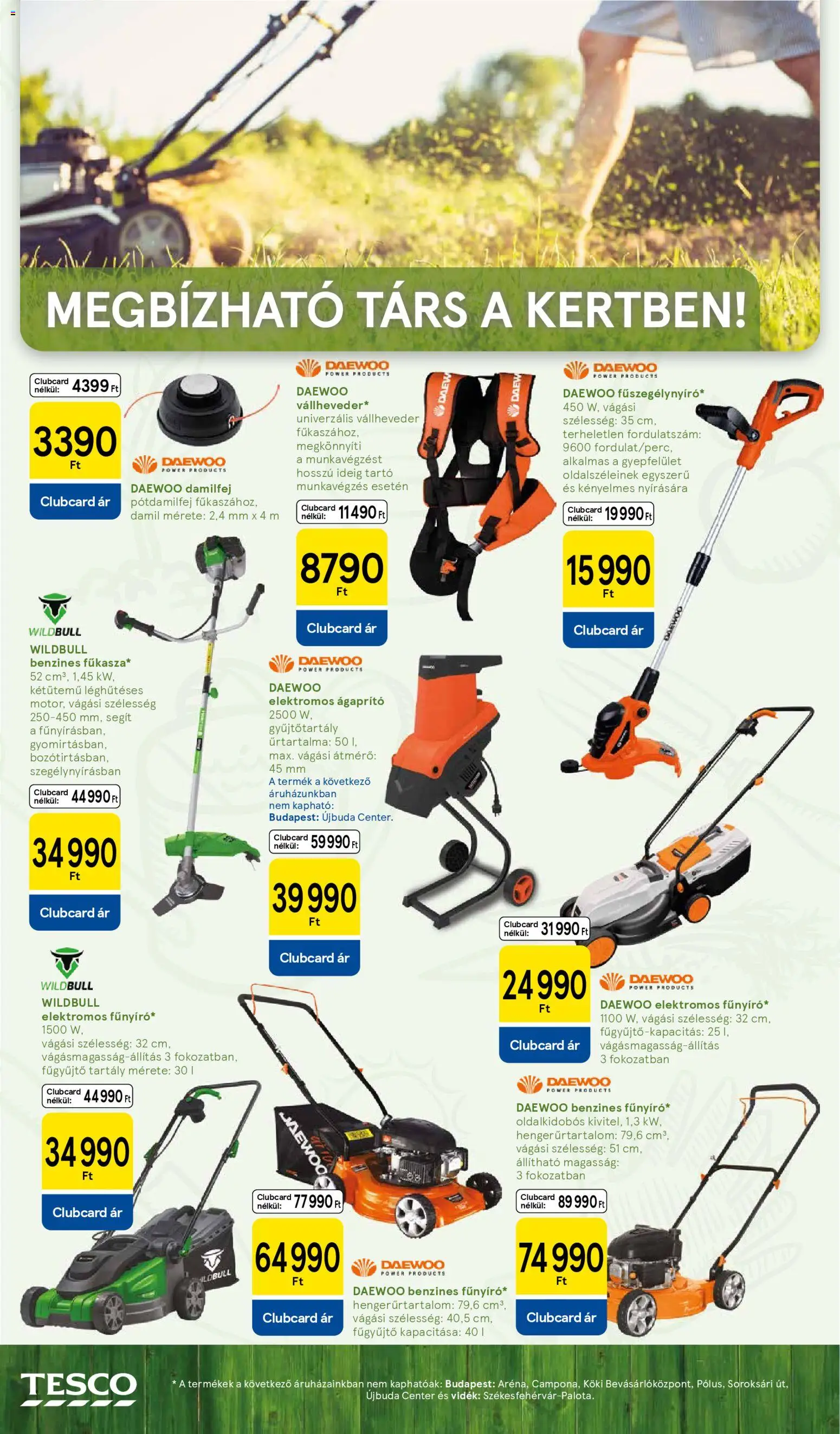 Tesco akciós ujság - amely érvényes a következő dátumtól: 08.04.2026 | Oldal: 6 | Termékek: Ágaprító