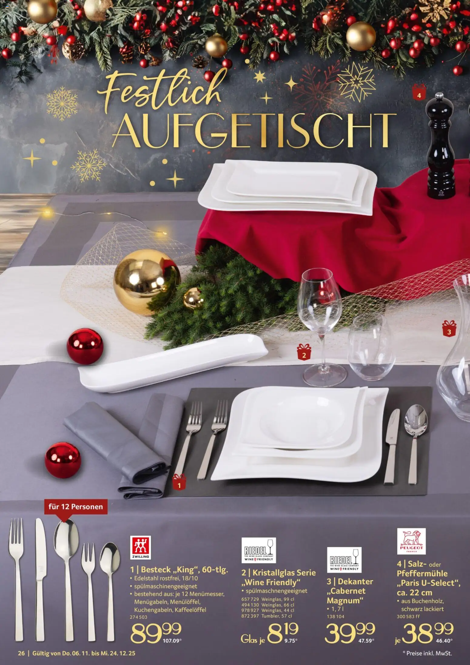 Selgros Genussmomente – gültig ab 06.10.2025 | Seite: 26 | Produkte: Salz