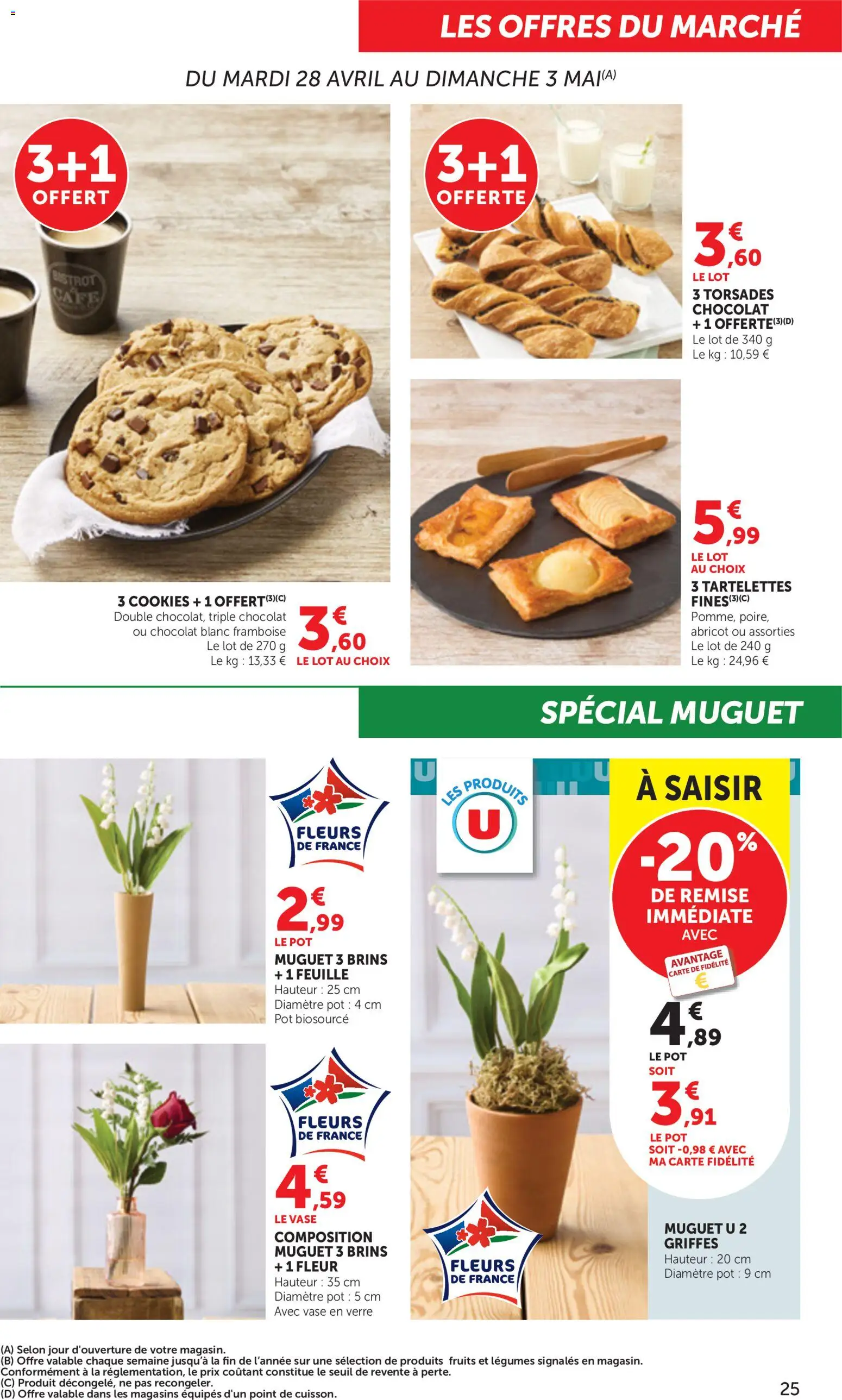 {H1} | Page: 25 | Produits: Abricot, Café, Chocolat, Muguet
