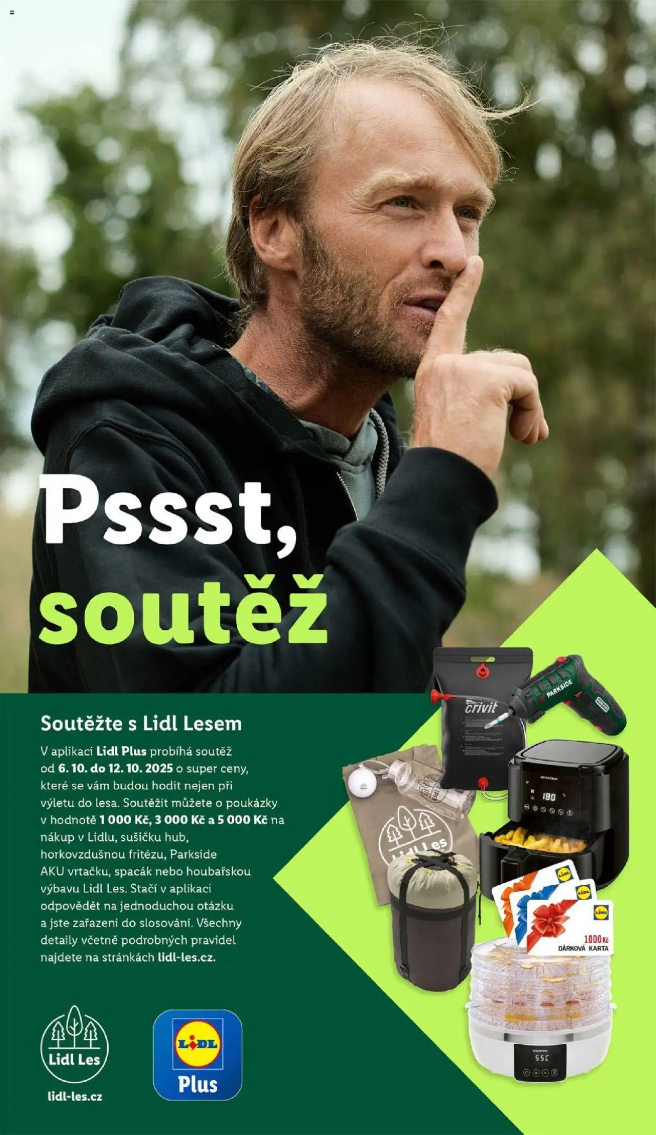 Lidl leták od 16.10.2025 | Strana: 60 | Produkty: Spacák, Parkside