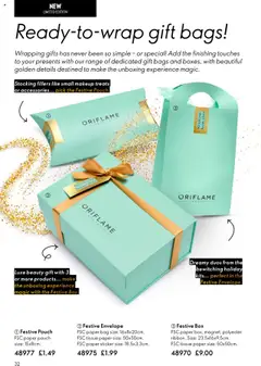 Preview of Oriflame - Offers valid from 12.11.2025 | Page: 32 | Products: Box, Bag