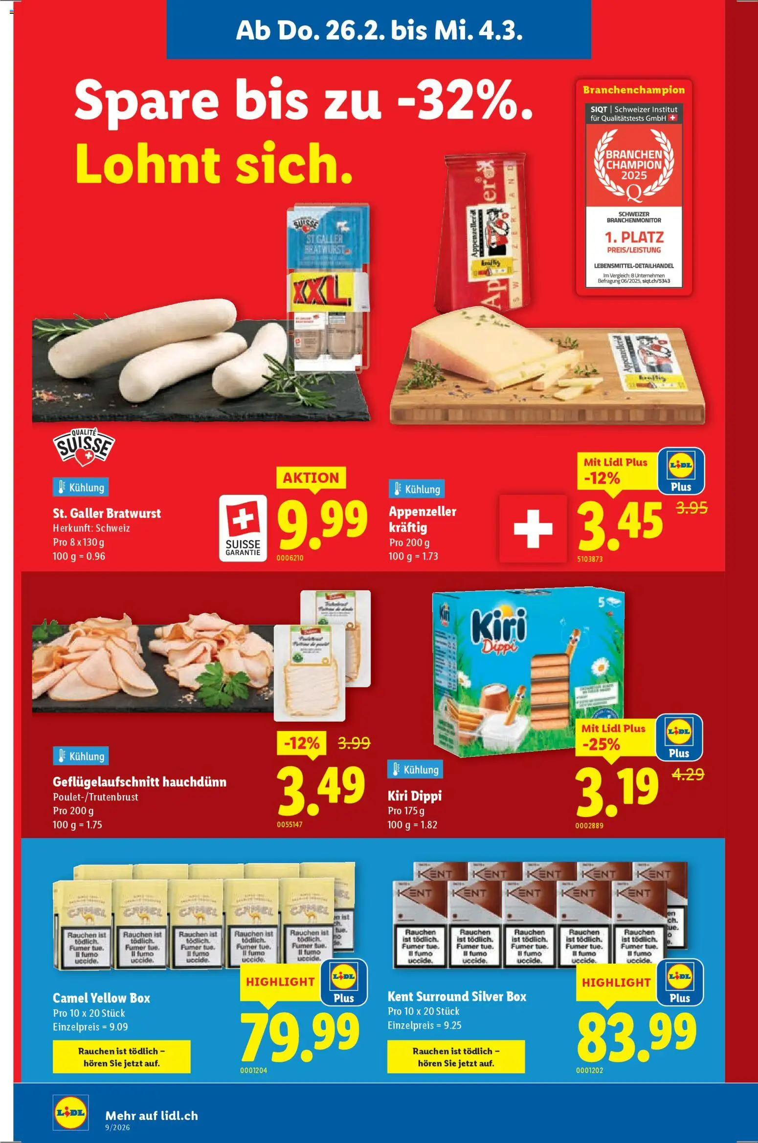 Lidl Aktionen – gültig ab 26.02.2026 | Seite: 10 | Produkte: Box