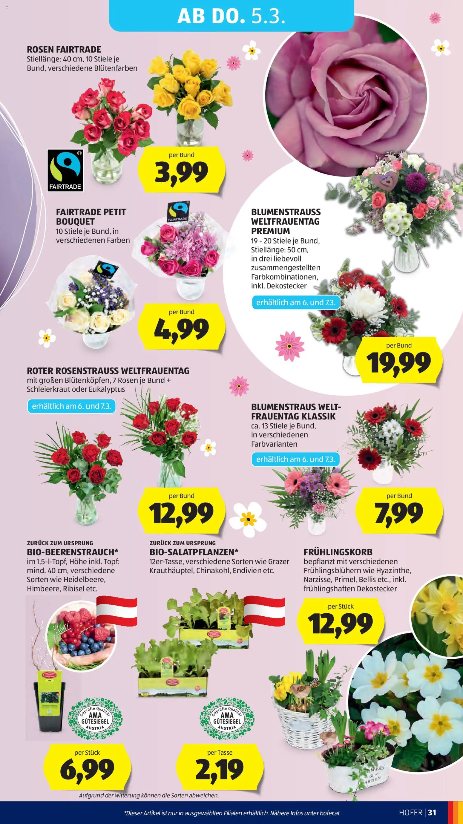 Hofer AT akciós ujság - amely érvényes a következő dátumtól: 27.02.2026 | Oldal: 35