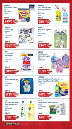 01.12.2025 tarihinden itibaren geçerli olan Metro kataloğu önizlemesi | Sayfa: 4 | Ürünler: Gül, Kağıt havlu, Kasa, Nergis
