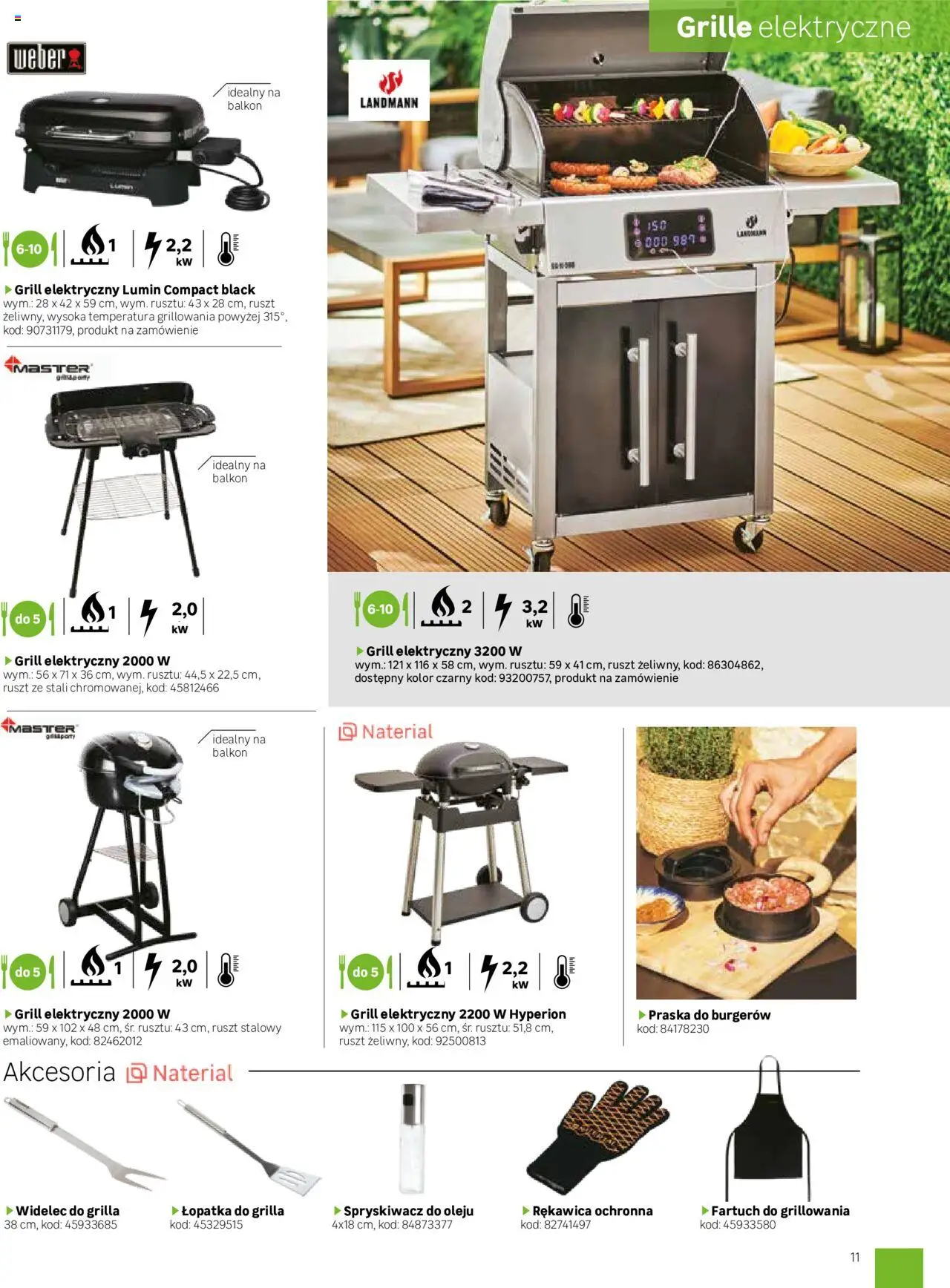 Leroy Merlin Gazetka - Grille  od 01.03.2025 | Strona: 11 | Produkty: Grill, Ruszt