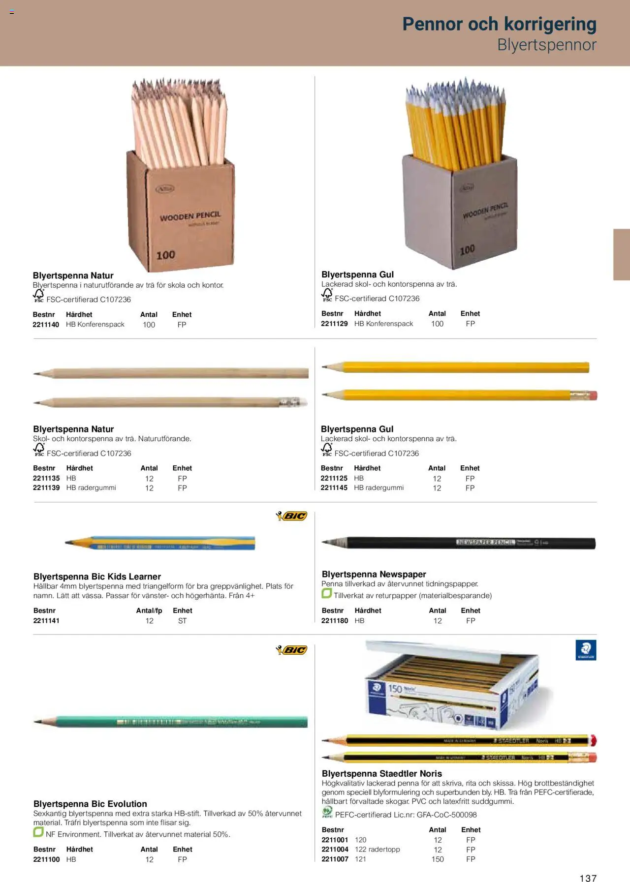 Office Depot reklamblad aktuell från 15.02.2024 | Sida: 139 | Produkter: Penna