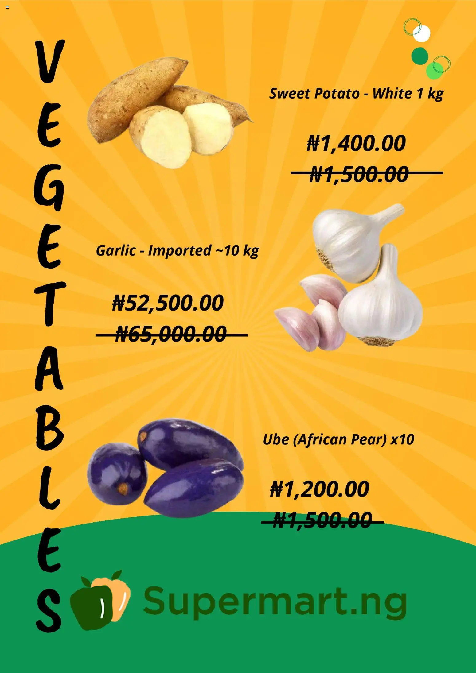 Supermart Catalogue valid from 25.10.2025 | Page: 6 | Products: Garlic, Pear