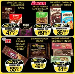 17.04.2026 tarihinden itibaren geçerli olan Sarıyer kataloğu önizlemesi | Sayfa: 27 | Ürünler: Raf, Gofret, Çikolata