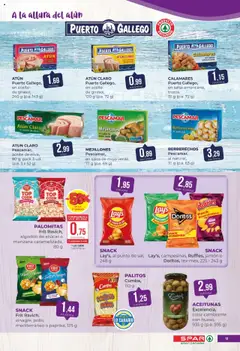 Spar folleto │ válido desde el 25.07.2025 | Página: 13 | Productos: Berberechos, Aceite, Manzana, Aceite de oliva