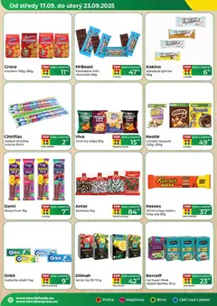 Tamda Foods leták od 17.09.2025 | Strana: 2 | Produkty: Reese's, Zmrzliny, Čaj, Bonbóny