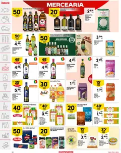 Pré-visualização AZEITE VIRGEM EXTRA CONTINENTE, EMB.: 0.75 L válido de 02.12.2025 | Página: 24 | Produtos: Azeite, Milaneza, Tapioca, Massa milaneza