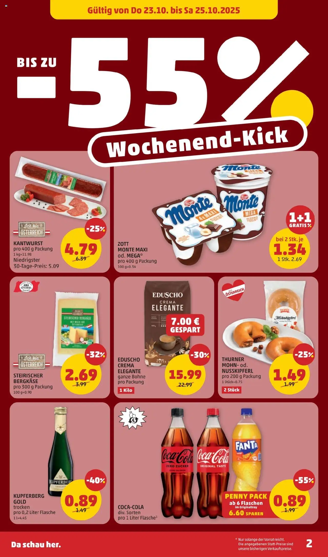 Penny Markt Flugblatt gültig ab 23.10.2025 | Seite: 2