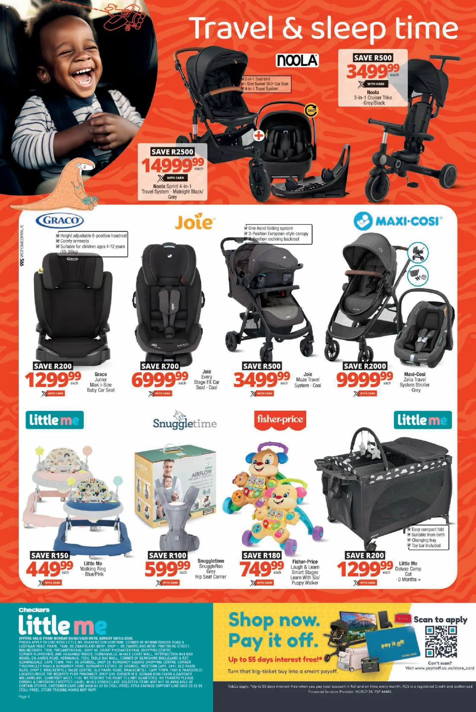 New Checkers catalogue – valid from 08.02.2026 | Page: 4 | Products: Tray, Table