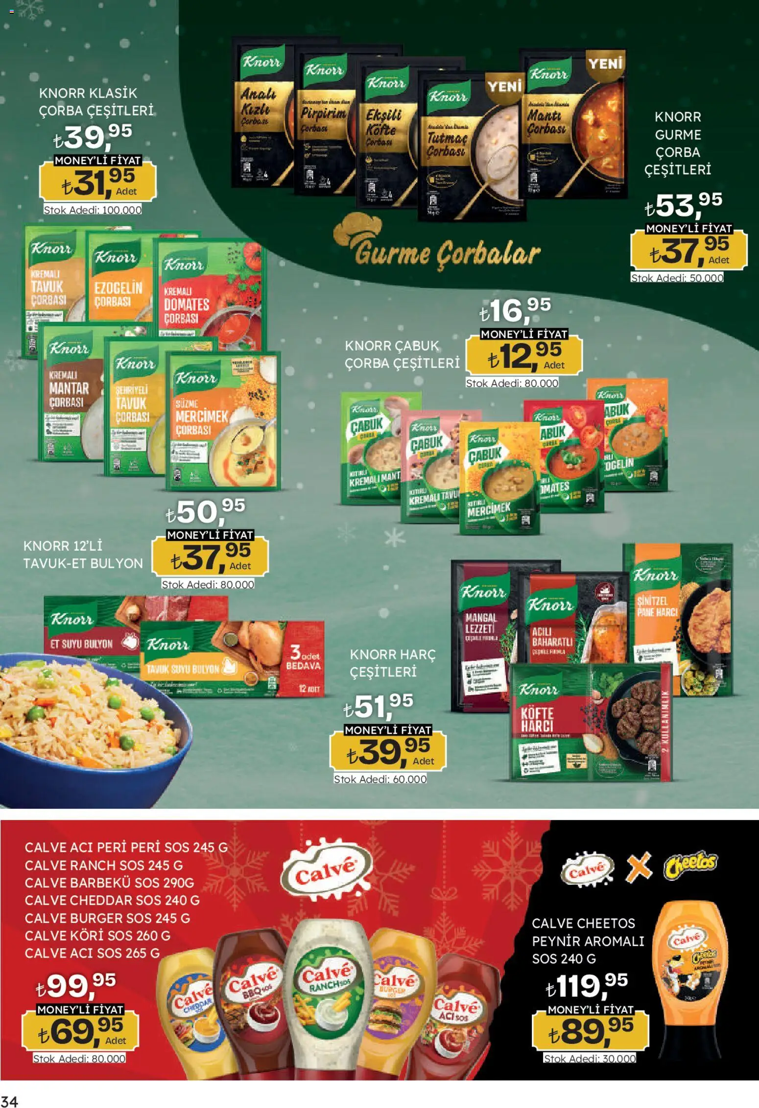 Migros Katalog - Migroskop - 08.01.2026 tarihinden itibaren geçerlidir | Sayfa: 34 | Ürünler: Ranch sos, Peynir, Klementiinit, Mantar