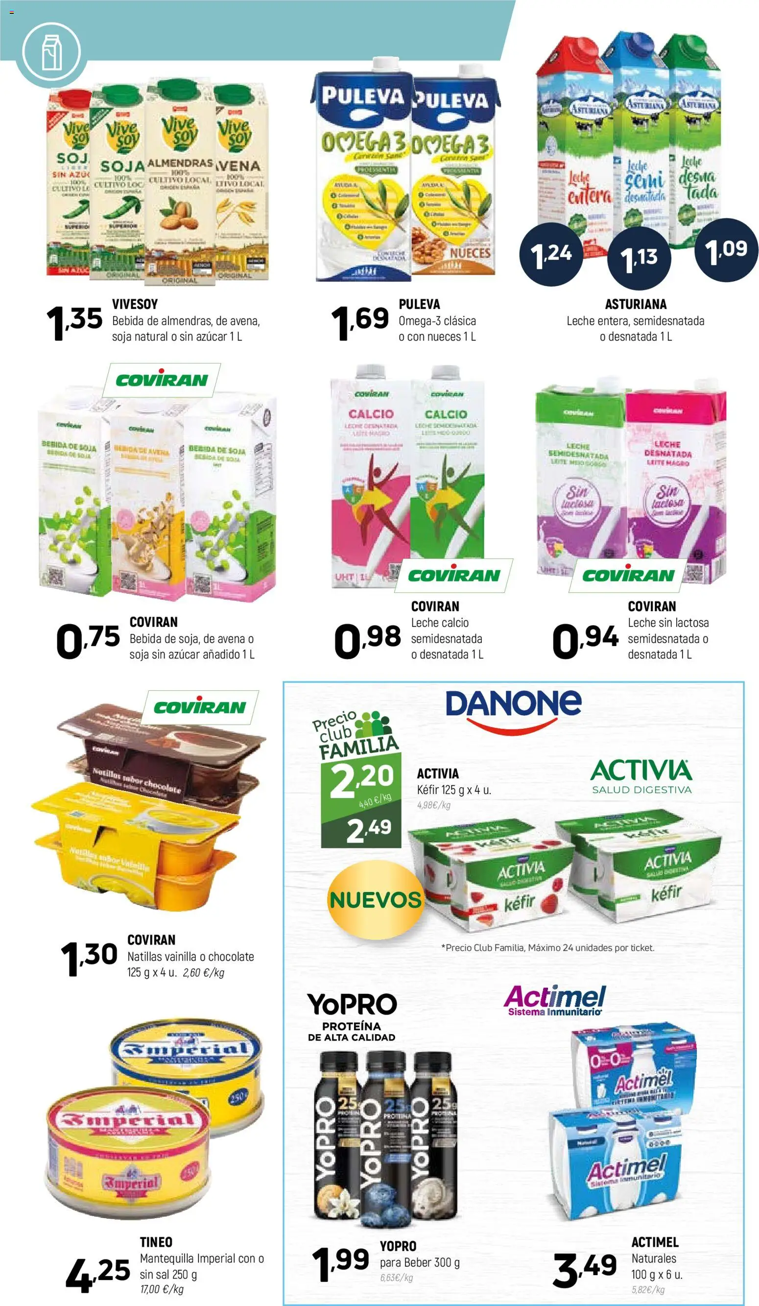Coviran - Avila │ válido desde el 24.02.2026 | Página: 6 | Productos: Leche sin lactosa, Δοχείο φοντί, Chocolate, Συσκευή ροής