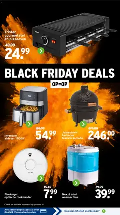 GAMMA - Black Friday  - Voorbeeld van een folder van GAMMA, geldig van 17.11.2025 | Pagina: 26 | Producten: Wasmachine