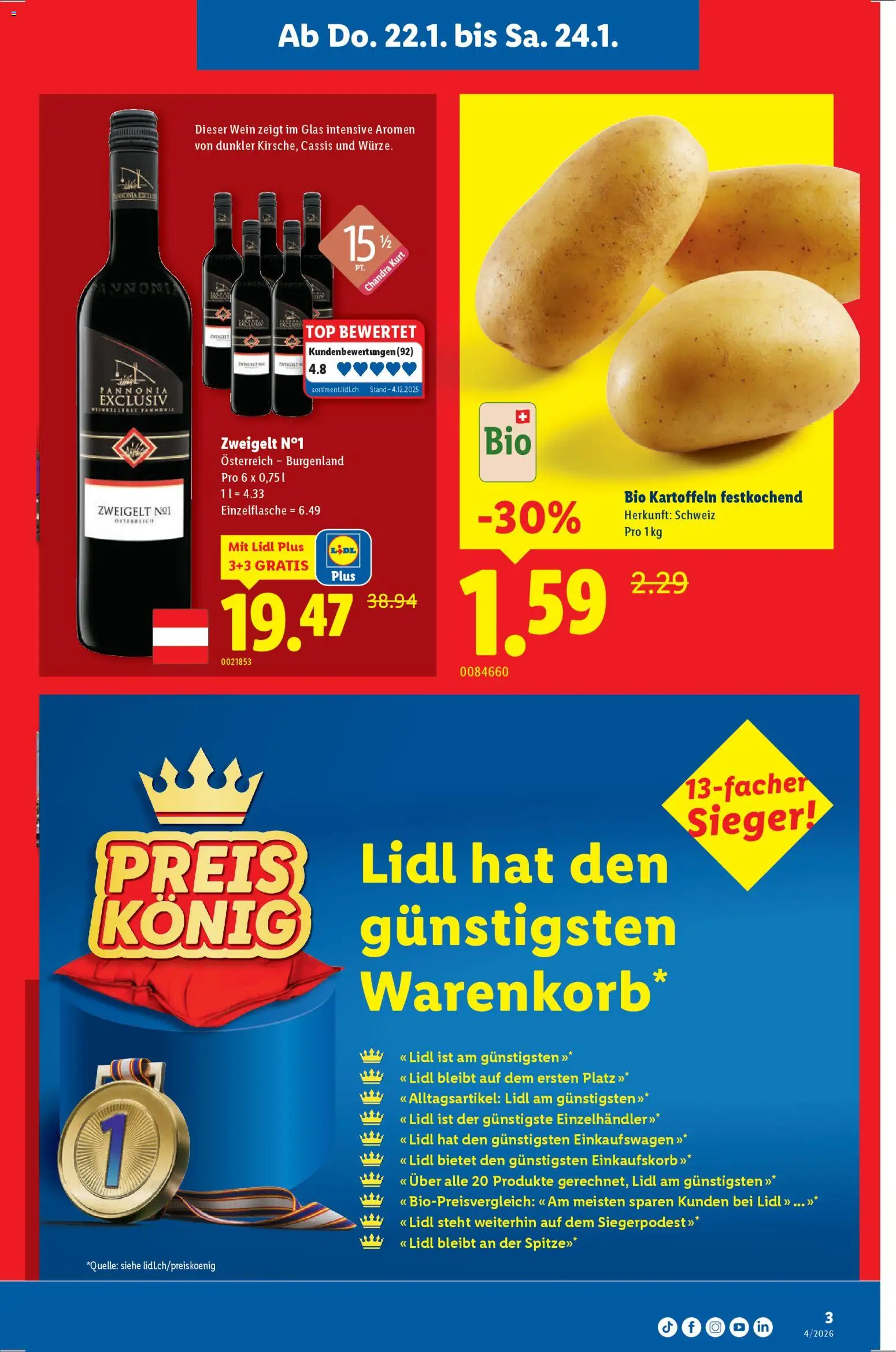 Lidl Aktionen – gültig ab 22.01.2026 | Seite: 3