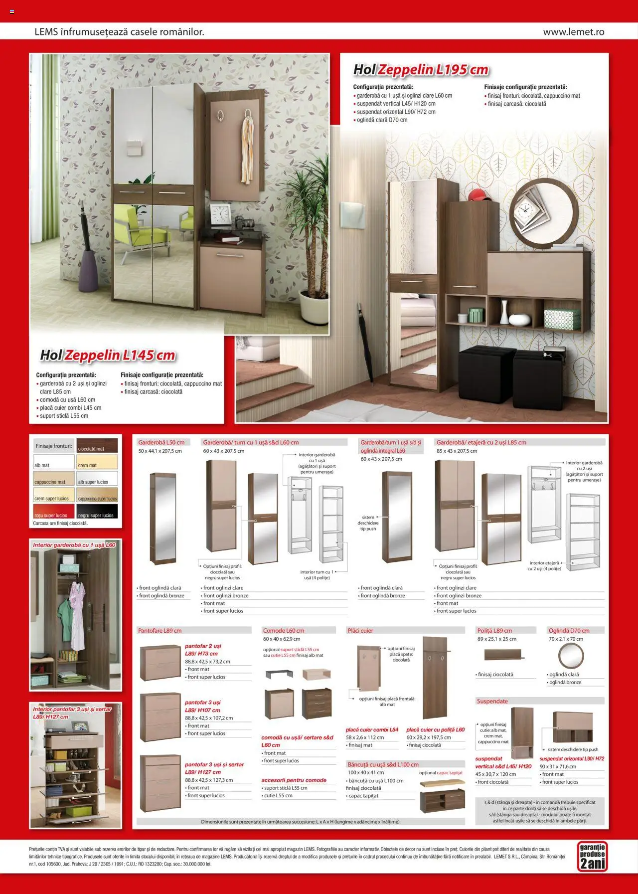 Lem’s catalog - Hol Zeppelin – valabil de la 17.11.2023 | Pagină: 2 | Produse: Cutie, Comodă, Etajeră, Ciocolată