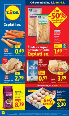 Katalog Lidl - Pregled kataloga iz trgovine Lidl, vrijedi od 09.02.2026