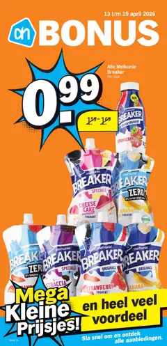 Albert Heijn folder week 16 - Voorbeeld van een folder van Albert Heijn, geldig van 13.04.2026