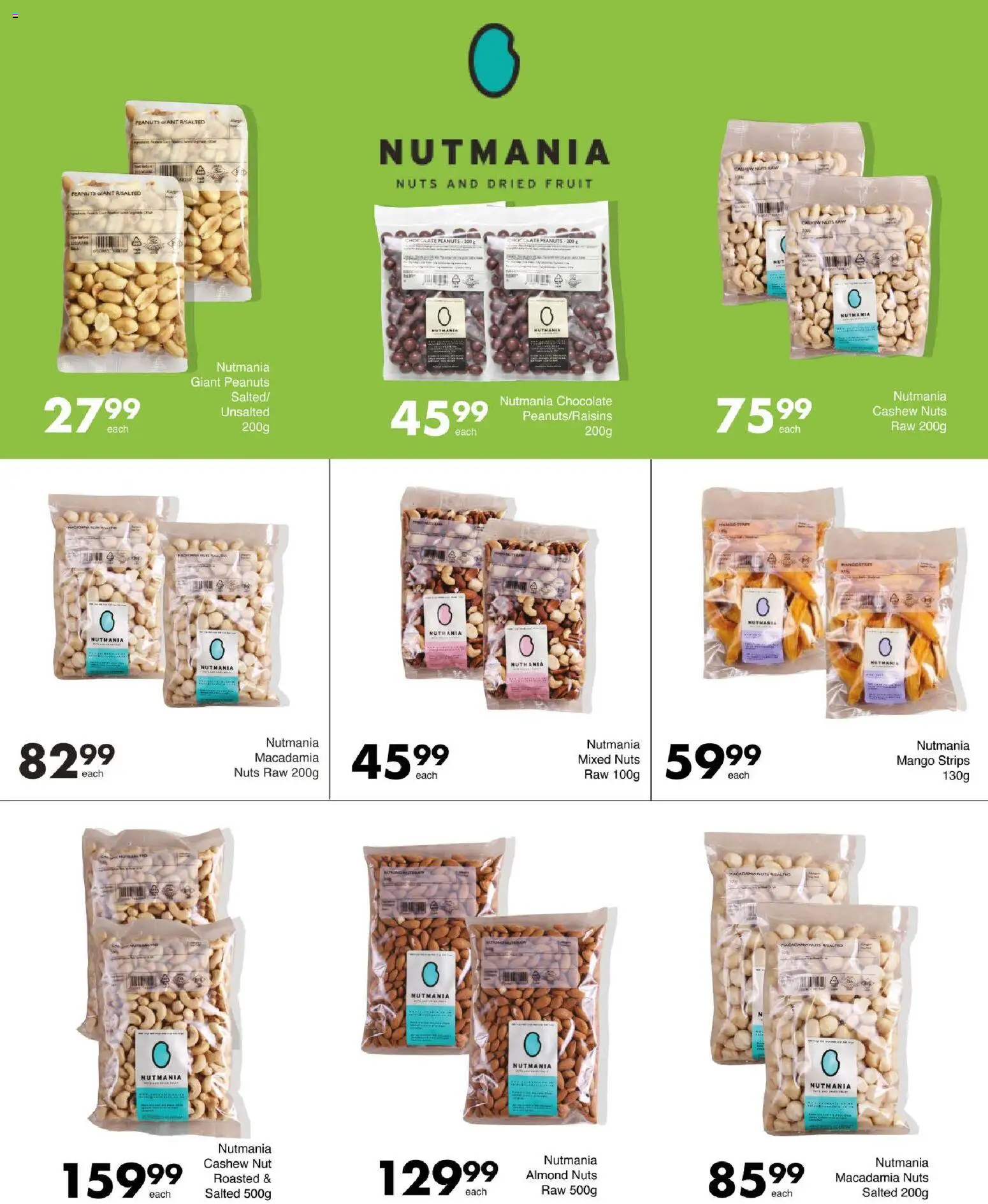 New Save catalogue – valid from 12.02.2026 | Page: 42 | Products: Nuts, Peanuts, Fruit, Mango