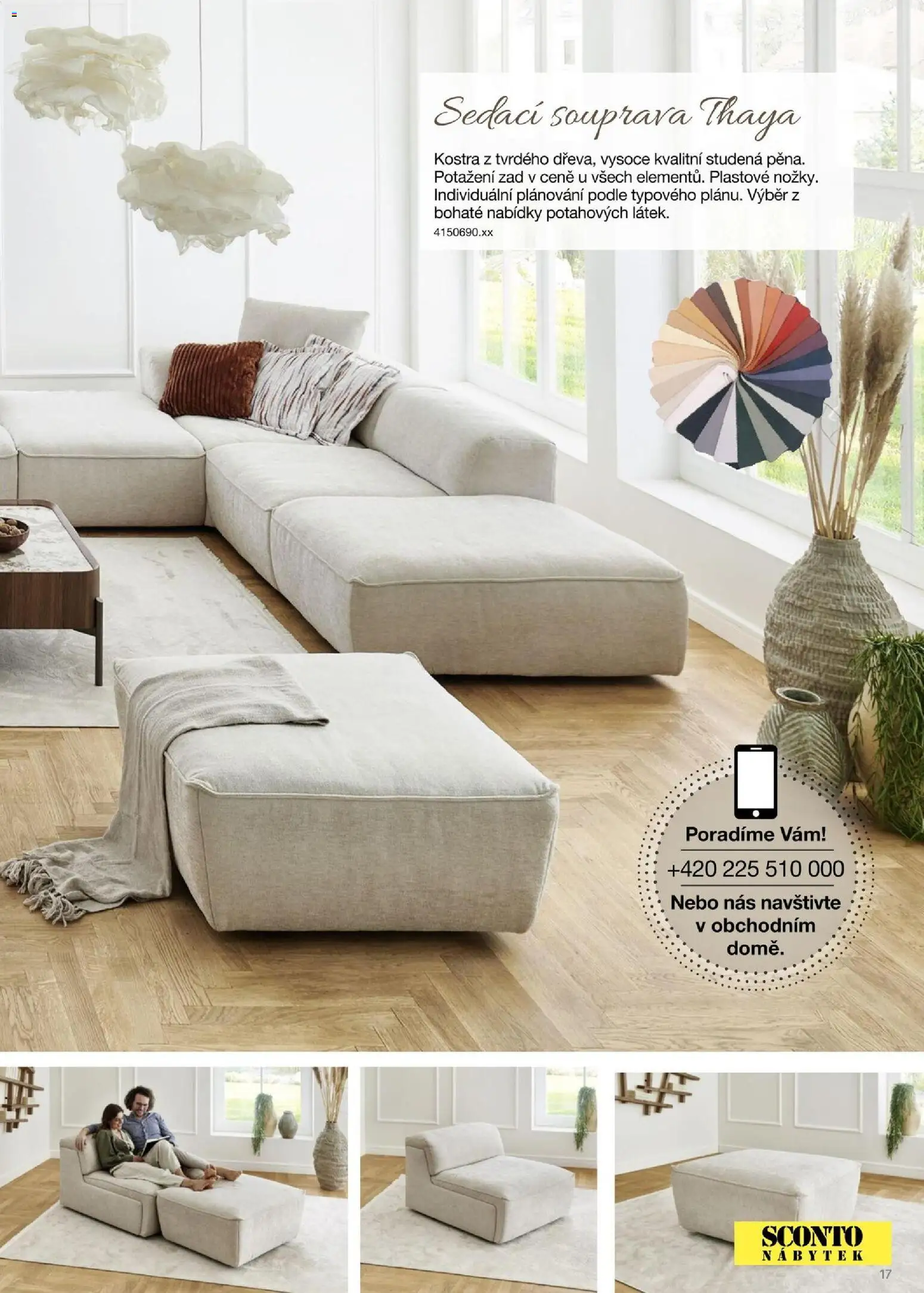 Sconto nábytek katalog - Sedací soupravy od 01.01.2026 | Strana: 17 | Produkty: Sedací souprava, Nábytek