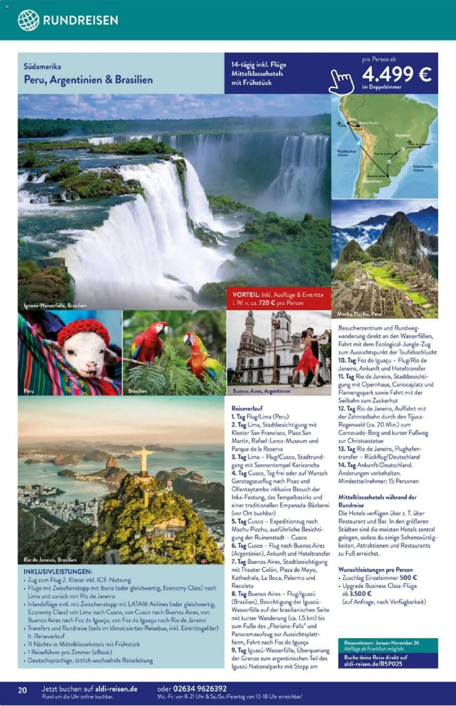 Aldi Reisen Prospekt 	 – gültig ab 01.11.2025 | Seite: 20