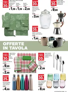 Anteprima del volantino Iper Casa catalogo valido a partire dal 13.10.2025 | Pagina: 9 | Prodotti: Posate, Presina, Acqua, Borraccia