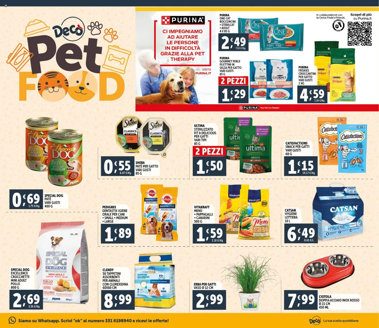 Volantino Decò del 23.02.2026 | Pagina: 19 | Prodotti: Paté, Pollo, Salsa, Ciotola