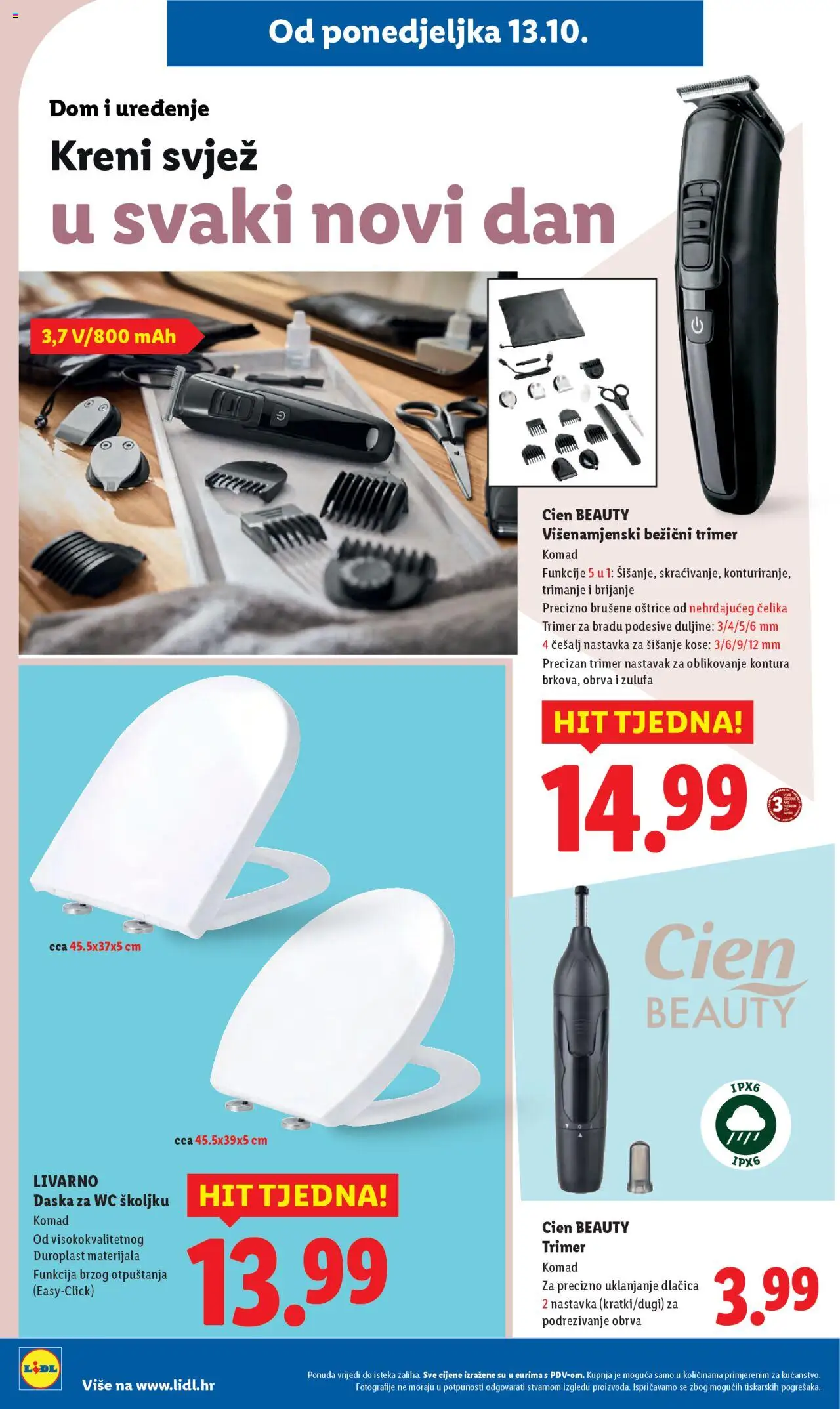 Lidl katalog | vrijedi od 13.10.2025 | Stranica: 28 | Proizvodi: Trimer