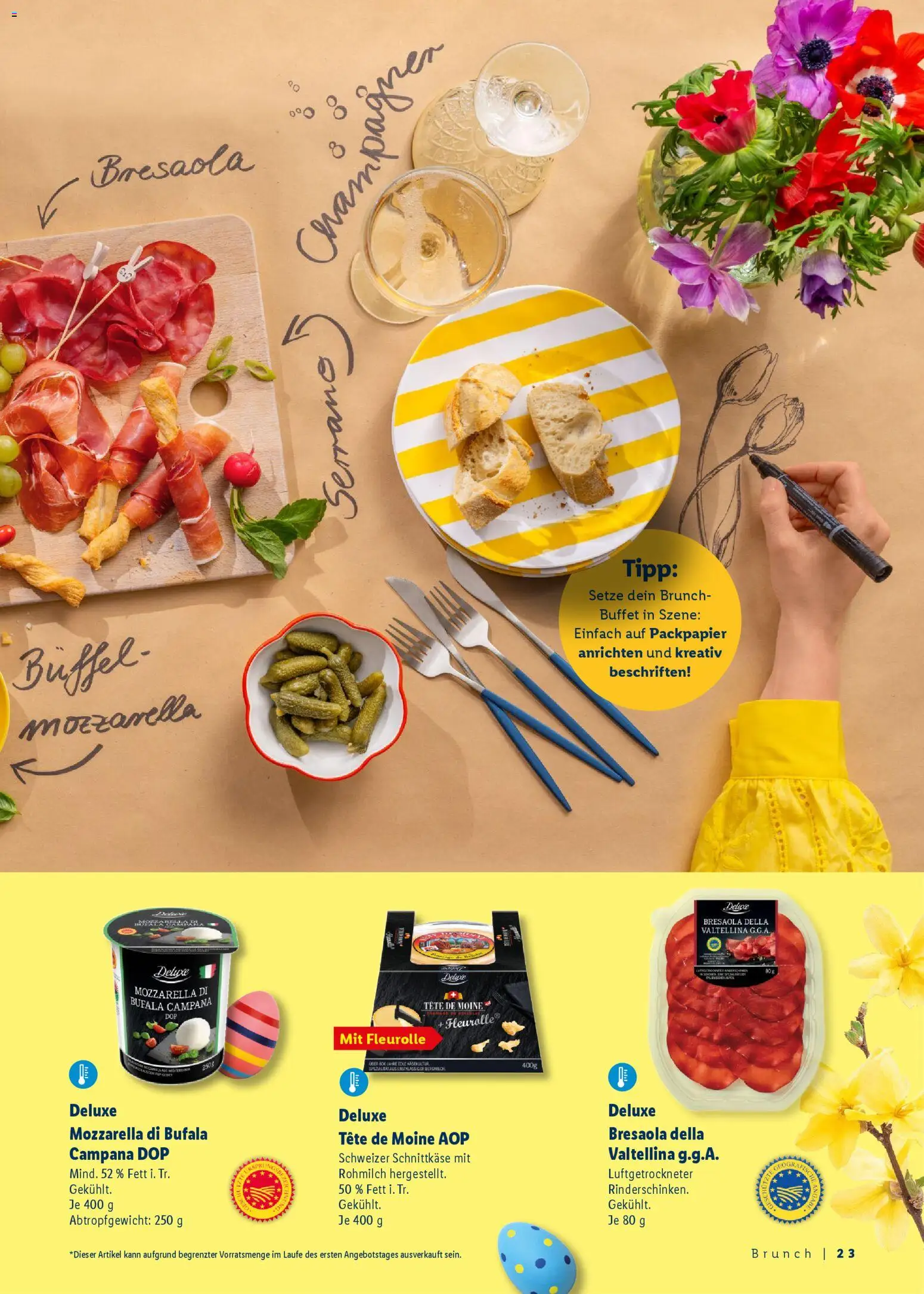 Lidl - Prospekt – gültig ab 09.03.2026 | Seite: 23 | Produkte: Mozzarella