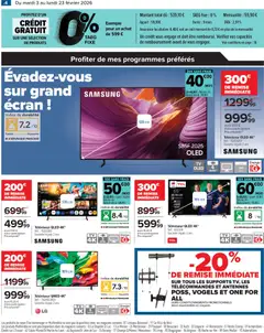 Carrefour - Prévisualisation de Carrefour Faites entrer la nouveauté à la maison valide à partir de 03.02.2026 | Page: 4 | Produits: Televiseur, Smart TV